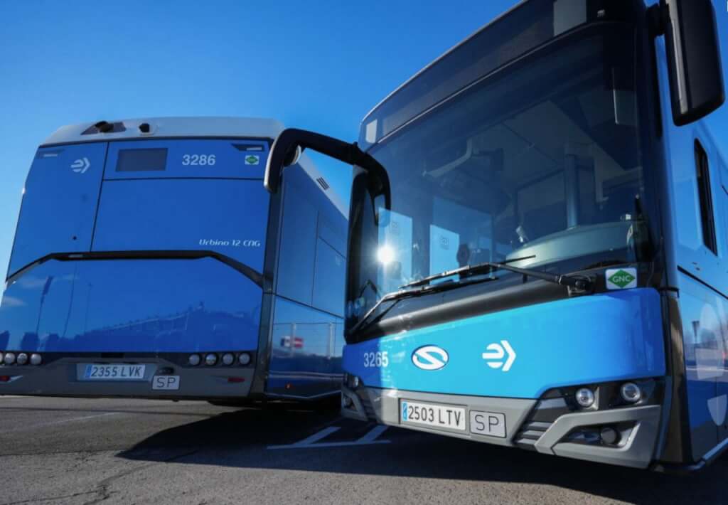 Madrid se convierte en la primera gran ciudad europea con una flota de autobuses 100% limpia